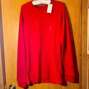 NWT Sun + Stone size large red thermal